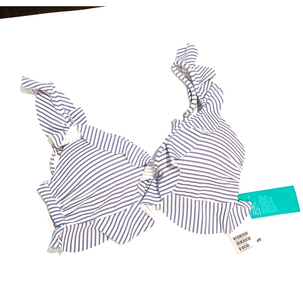 Ruffled Bikini Top